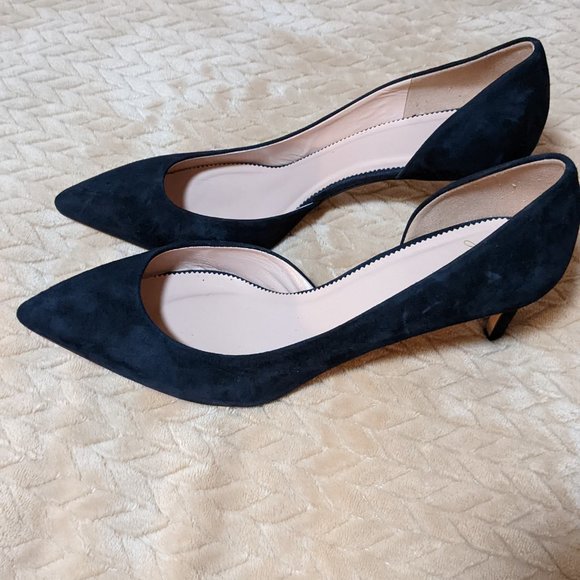 J. Crew Colette Pump Dark Pacific - Picture 2 of 7